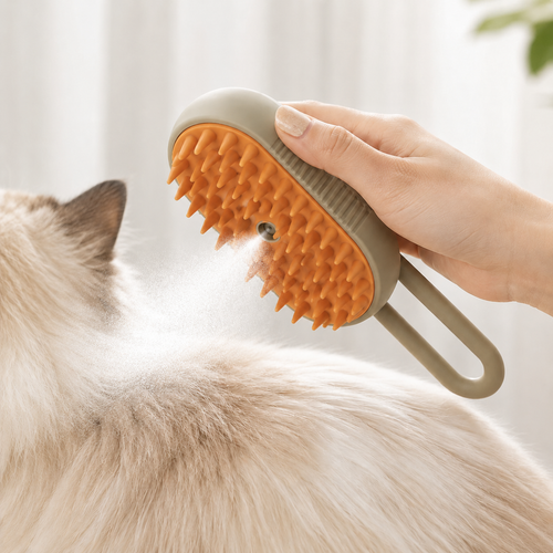 FurClear Spray Massage Pet Comb